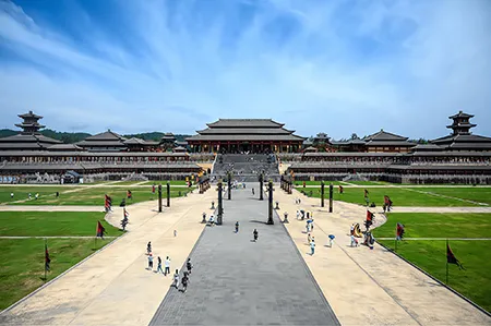 Palais du roi Qin dans le studio chinois d'Hollywood
